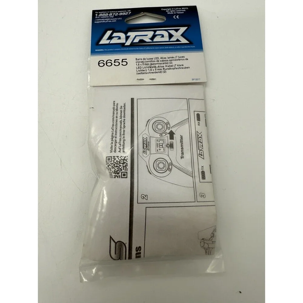 Traxxas Alias Led Light Bar 6655 Harness 7 Clear Lights 1.6x5mm BCS Self Tapping